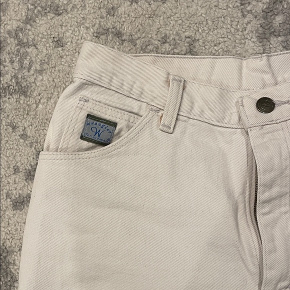 Wrangler Women's White Jeans Vintage - Picture 2 of 12